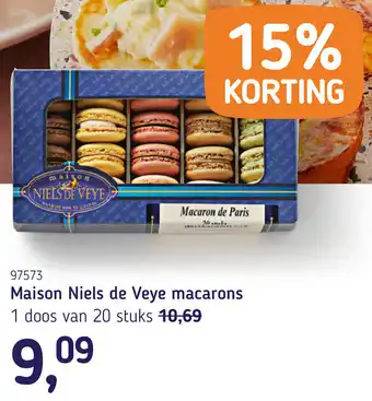 Van Hoeckel Maison Niels de Veye macarons aanbieding