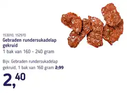 Van Hoeckel Gebraden rundersukadelap gekruid aanbieding