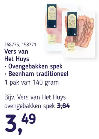 Van Hoeckel Vers Van Het Huys aanbieding