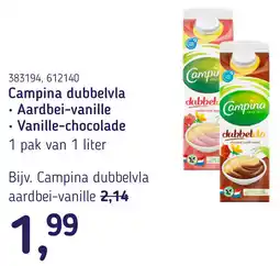 Van Hoeckel Campina dubbelvla aanbieding