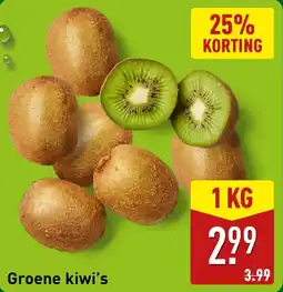 ALDI Groene kiwi's aanbieding