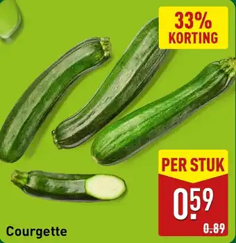 ALDI Courgette aanbieding