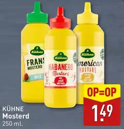 ALDI Kühne mosterd aanbieding