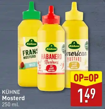 ALDI Kühne mosterd aanbieding