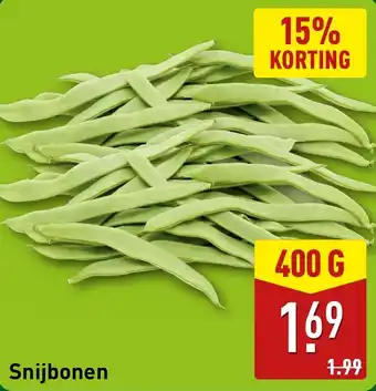 ALDI Snijbonen aanbieding