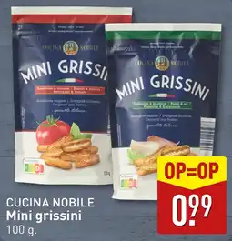 ALDI Cucina nobile mini grissini aanbieding