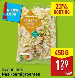 ALDI Daylicious Nasi bamigroenten aanbieding