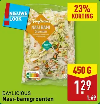 ALDI Daylicious Nasi bamigroenten aanbieding