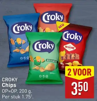 ALDI Croky chips aanbieding