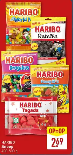 ALDI Haribo snoep aanbieding