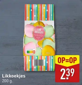 ALDI Likkoekjes = aanbieding