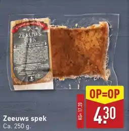 ALDI Zeeuws spek aanbieding