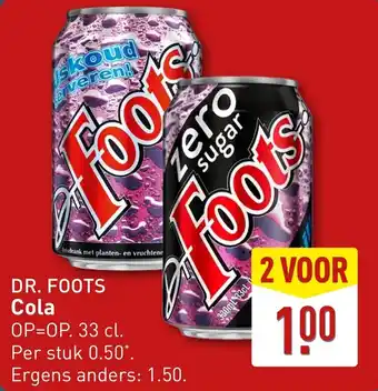 ALDI Dr. foots cola aanbieding