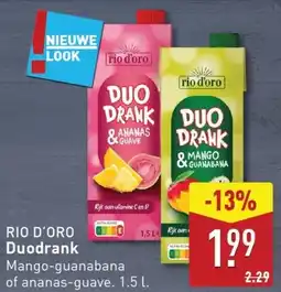 ALDI Rio d'oro duodrank aanbieding