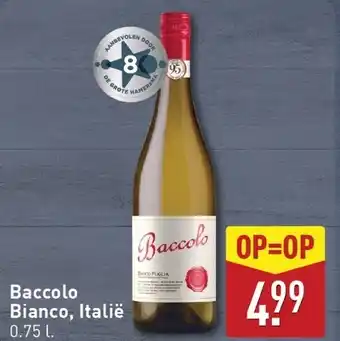 ALDI Baccolo Bianco, Italië aanbieding