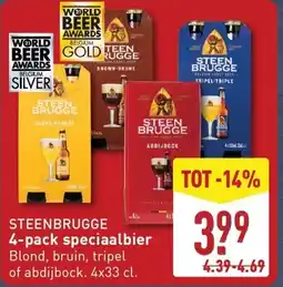 ALDI Steenbrugge 4-pack speciaalbier aanbieding