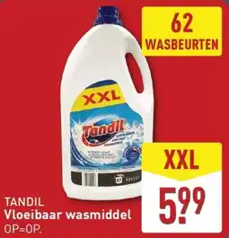 ALDI Tandil vloeibaar wasmiddel aanbieding