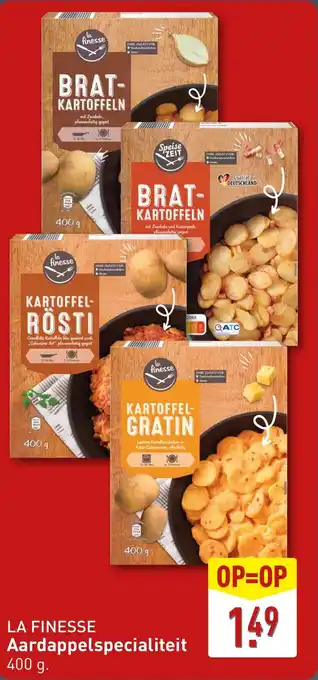 ALDI La finesse aardappelspecialiteit aanbieding