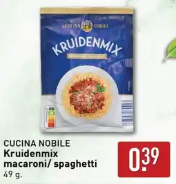 ALDI Cucina nobile kruidenmix macaroni / spaghetti aanbieding