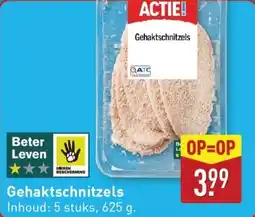 ALDI Gehaktschnitzels aanbieding