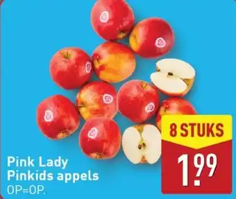 ALDI Pink Lady Pinkids appels aanbieding