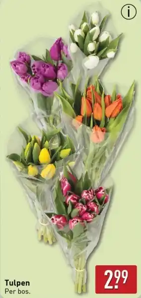 ALDI Tulpen aanbieding