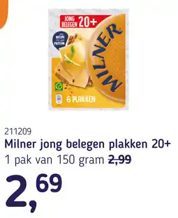 Van Hoeckel Milner jong belegen plakken 20+ aanbieding