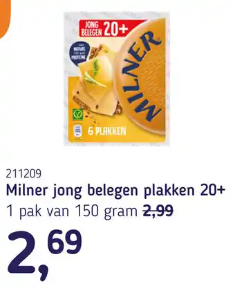 Van Hoeckel Milner jong belegen plakken 20+ aanbieding