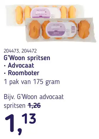 Van Hoeckel G'Woon spritsen aanbieding