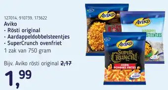 Van Hoeckel Aviko aanbieding