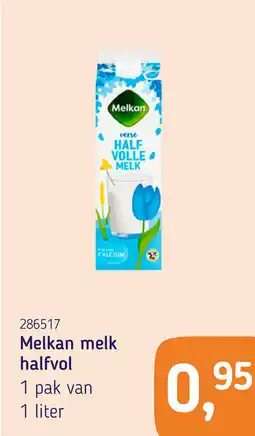 Van Hoeckel Melkan melk halfvol aanbieding