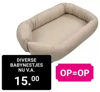 Van Asten BabySuperstore Diverse babynestjes aanbieding