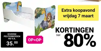 Van Asten BabySuperstore Diverse peuterbedden aanbieding