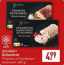 ALDI Gourmet schuimrol aanbieding