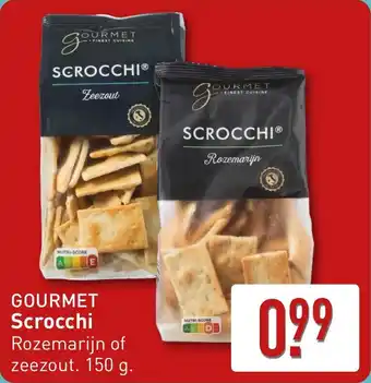 ALDI Gourmet scrocchi aanbieding