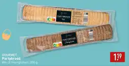 ALDI Gourmet partybrood aanbieding