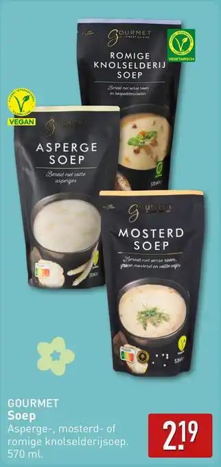 ALDI Gourmet soep aanbieding