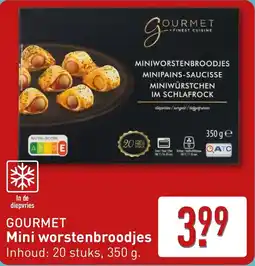 ALDI Gourmet mini worstenbroodjes aanbieding