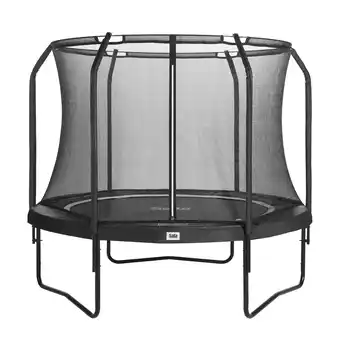 Bol.com Salta Premium Black Edition - Trampoline met veiligheidsnet - ø 251 cm - Zwart aanbieding