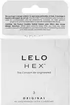 Bol.com LELO HEX Original Condooms - 3 Stuks aanbieding