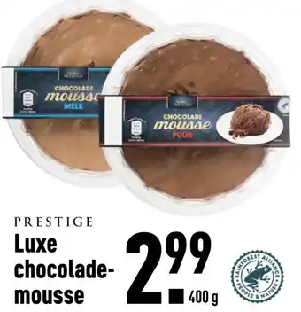 ALDI Luxe chocolade- OCO mousse aanbieding