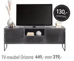 Pronto wonen TV meubel Orizone aanbieding