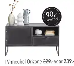 Pronto wonen TV meubel Orizone aanbieding