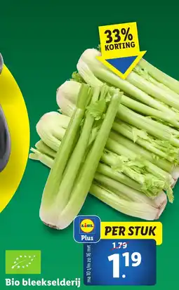 Lidl Bio bleekselderij aanbieding