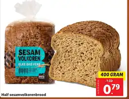 Lidl Half sesamvolkorenbrood aanbieding