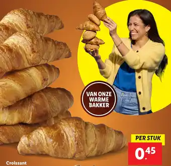 Lidl Croissant aanbieding