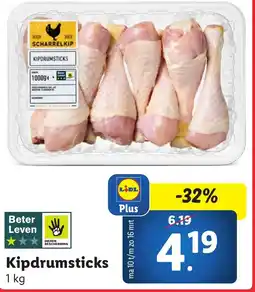 Lidl Kipdrumsticks aanbieding