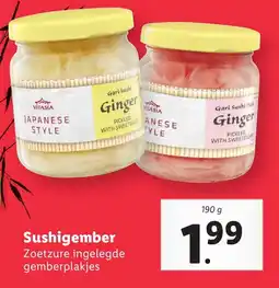 Lidl Sushigember aanbieding