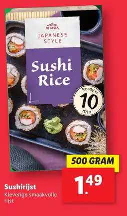 Lidl Sushirijst aanbieding