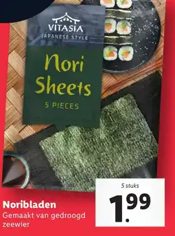 Lidl Noribladen aanbieding